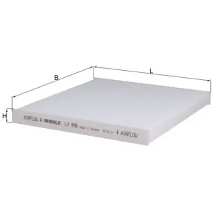 MAHLE LA898 Filtro, aire habitáculo