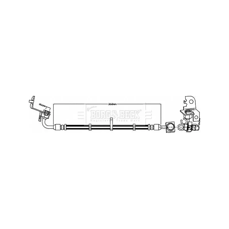 BORG & BECK BBH8277 Tubo flexible de frenos