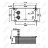 NRF 31071 Radiador de aceite
