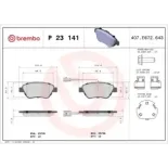BREMBO P23141 Juego de pastillas de freno