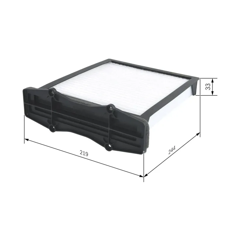 BOSCH 1987432116 Filtro, aire habitáculo