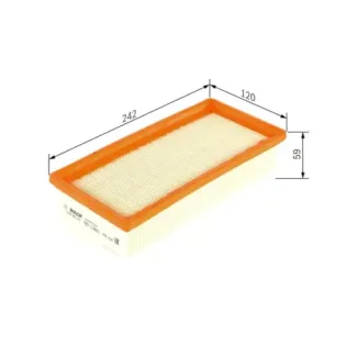 BOSCH F026400510 Filtro de aire