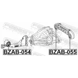 FEBEST BZAB-054 Cojinetes, diferencial