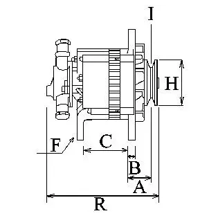 HC-Cargo F032113328 Alternador