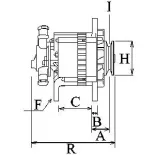 HC-Cargo F032113328 Alternador