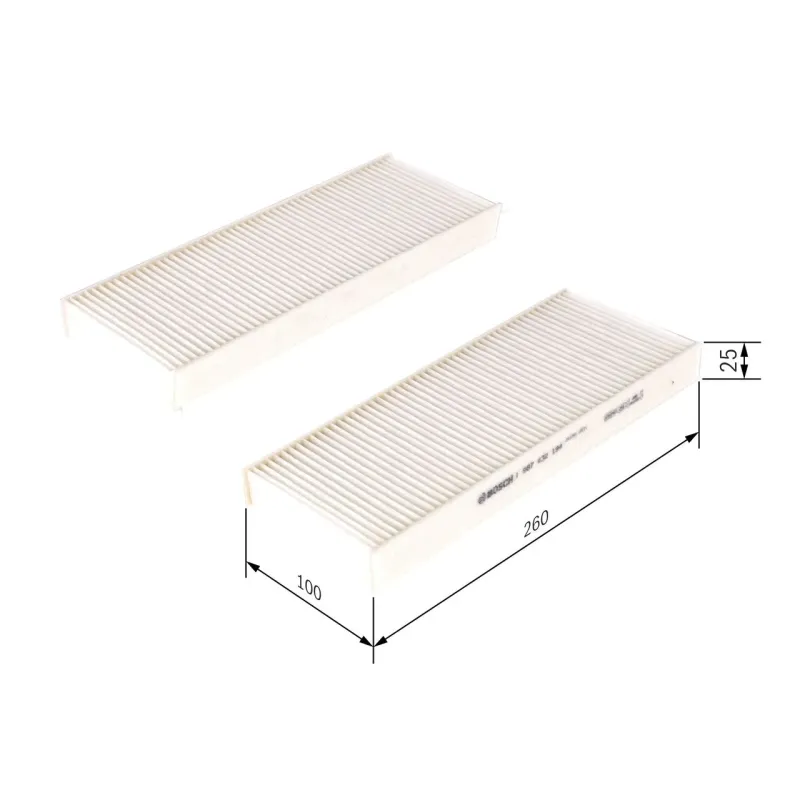 BOSCH 1987432194 Filtro, aire habitáculo