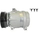 MAHLE ACP1109000S Compresor, aire acondicionado