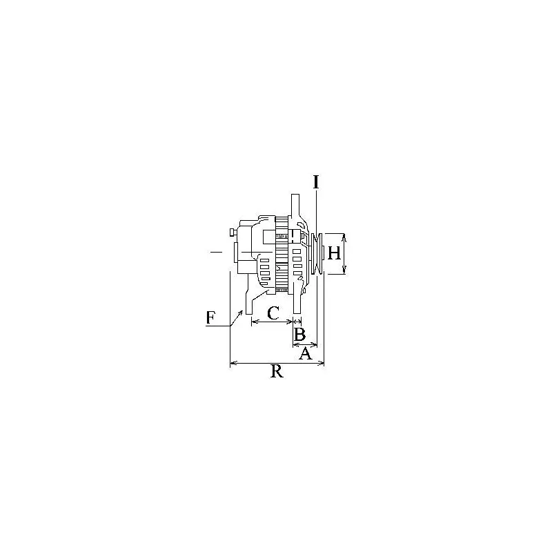 HC-Cargo F032114803 Alternador