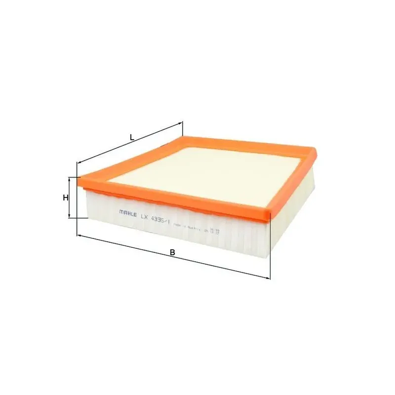 MAHLE LX4335/1 Filtro de aire