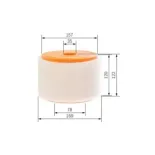 BOSCH F026400289 Filtro de aire