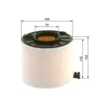 BOSCH F026400422 Filtro de aire