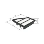 BOSCH F026400453 Filtro de aire