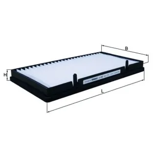 MAHLE LA382 Filtro, aire habitáculo
