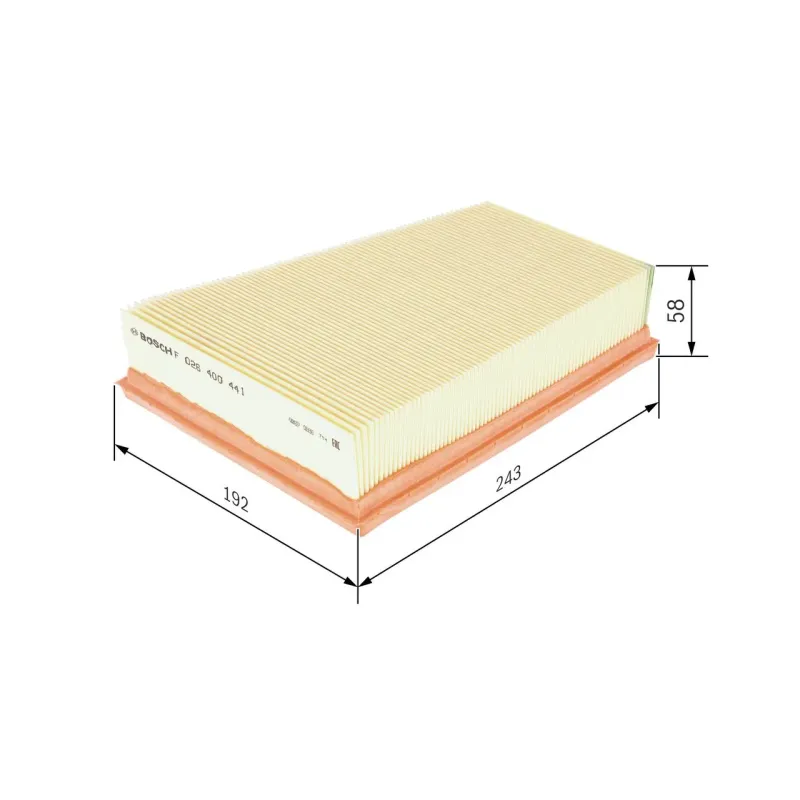 BOSCH F026400441 Filtro de aire