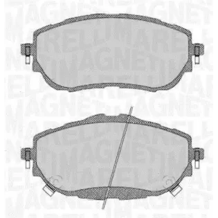 MAGNETI MARELLI 363916060708 Juego de pastillas de freno