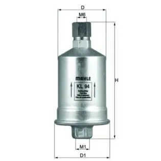 MAHLE KL94 Filtro combustible