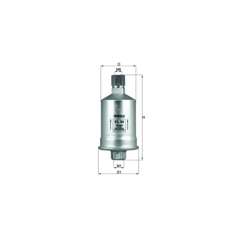 MAHLE KL94 Filtro combustible