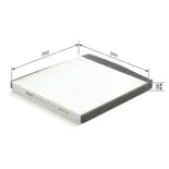 BOSCH 1987432064 Filtro, aire habitáculo