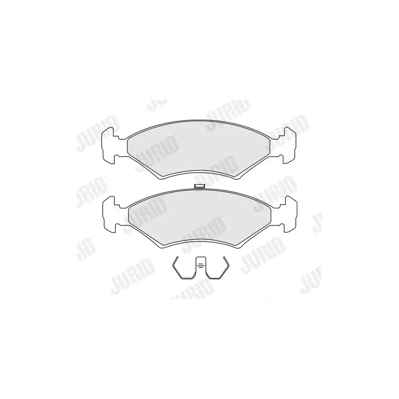 JURID 571536J Juego de pastillas de freno