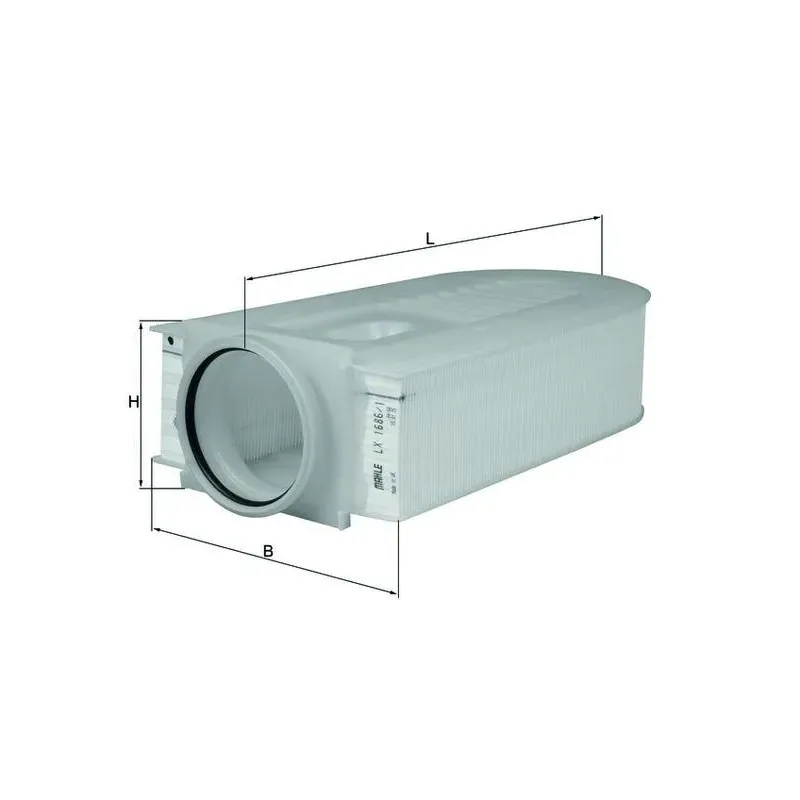 MAHLE LX1686/1 Filtro de aire