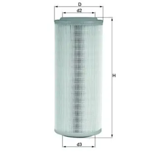 MAHLE LX855 Filtro de aire