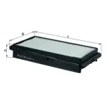 MAHLE LX667 Filtro de aire