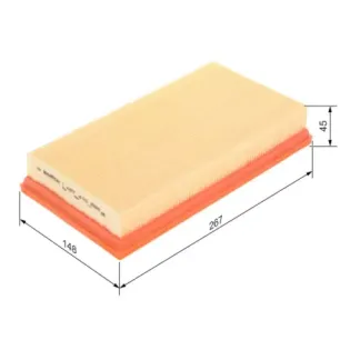 BOSCH 1457433686 Filtro de aire