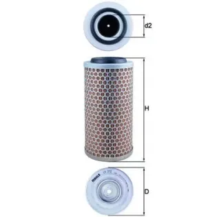 MAHLE LX272 Filtro de aire