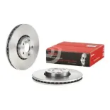 BREMBO 09.B025.10 Disco de freno (Unidad)
