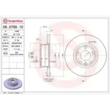 BREMBO 08.5768.10 Disco de freno (Unidad)