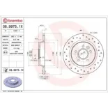 BREMBO 08.9975.1X Disco de freno (Unidad)