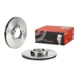 BREMBO 09.6967.14 Disco de freno (Unidad)
