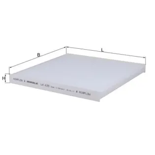 MAHLE LA635 Filtro, aire habitáculo