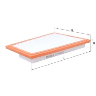 MAHLE LX1850/2 Filtro de aire