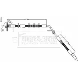 BORG & BECK BBH8209 Tubo flexible de frenos