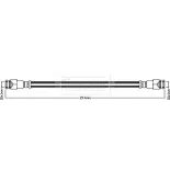 BORG & BECK BBH8382 Tubo flexible de frenos