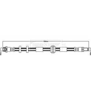 BORG & BECK BBH8479 Tubo flexible de frenos