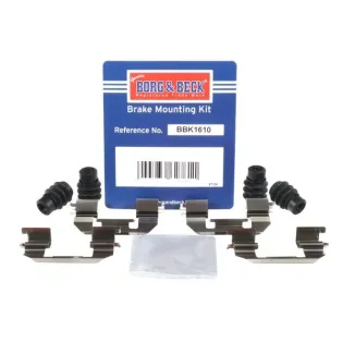 BORG & BECK BBK1610 Kit de accesorios, pastillas de frenos