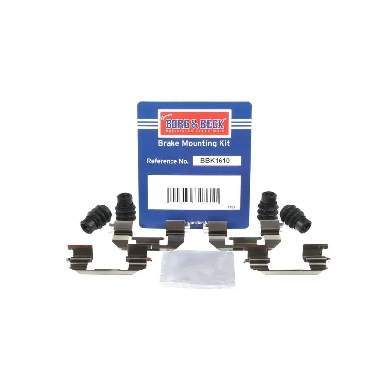 BORG & BECK BBK1610 Kit de accesorios, pastillas de frenos