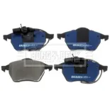 BORG & BECK BBP1732 Juego de pastillas de freno