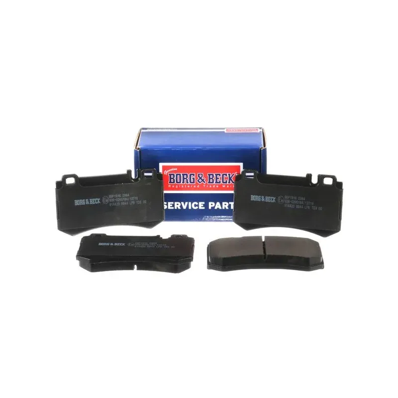 BORG & BECK BBP1916 Juego de pastillas de freno