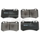 BORG & BECK BBP1916 Juego de pastillas de freno