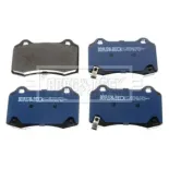 BORG & BECK BBP2649 Juego de pastillas de freno