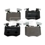 BORG & BECK BBP2898 Juego de pastillas de freno