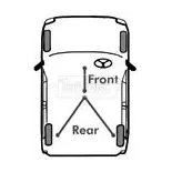 BORG & BECK BKB2501 Cable de accionamiento, freno de estacionamiento