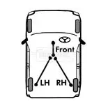 BORG & BECK BKB3436 Cable de accionamiento, freno de estacionamiento