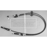 BORG & BECK BKG1049 Cable de accionamiento, caja de cambios manual