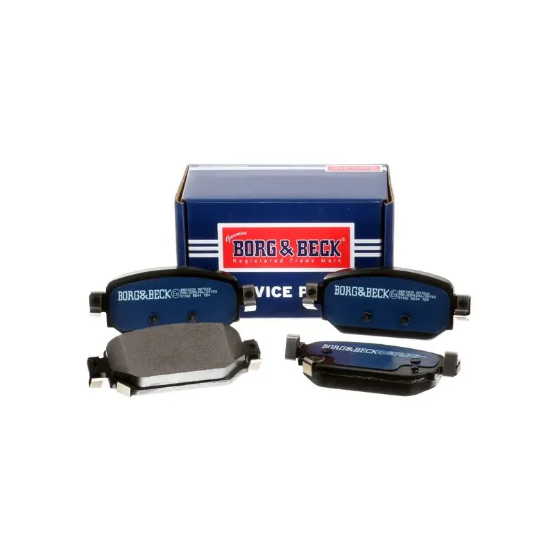 BORG & BECK BBP2830 Juego de pastillas de freno