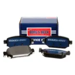 BORG & BECK BBP2830 Juego de pastillas de freno