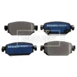 BORG & BECK BBP2830 Juego de pastillas de freno